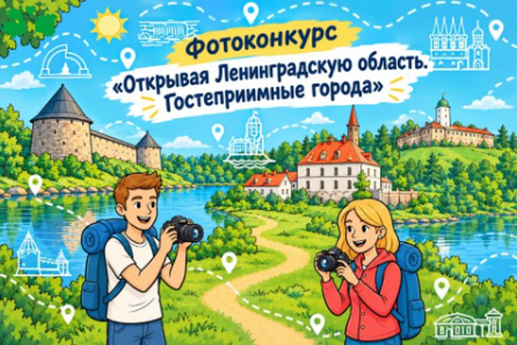 Фотоконкурс «Открывая Ленинградскую область. Гостеприимные города»